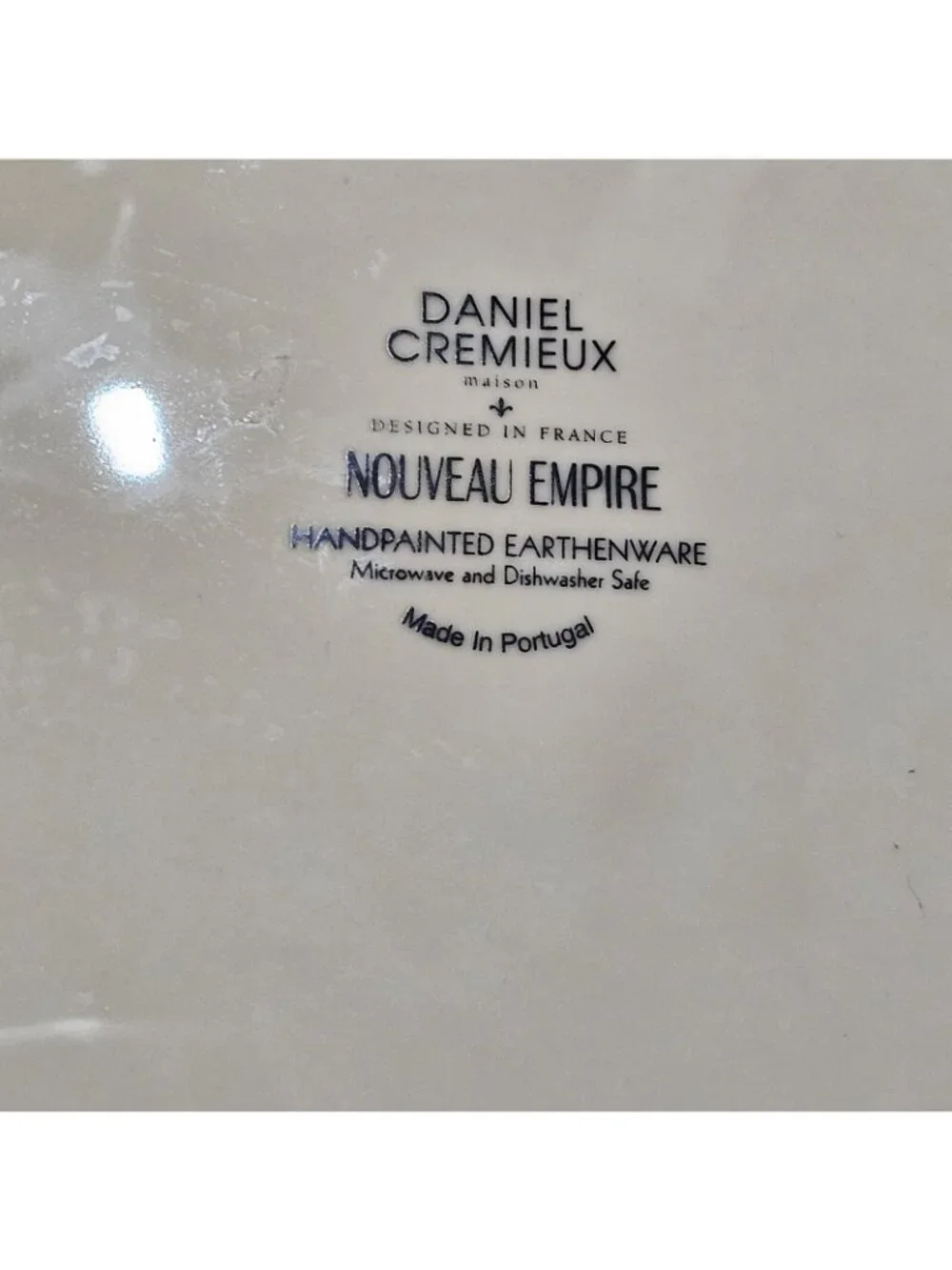 4 Daniel Cremieux Nouveau Empire Butter Salad Dessert Plates 8.5